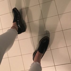 Black Patent Leather Shoes